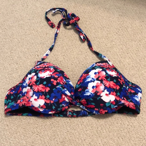Push up flower bikini top - Picture 1 of 2